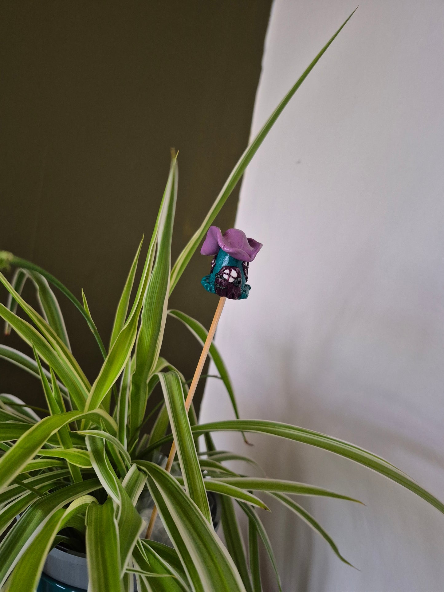 Turquoise fairy house