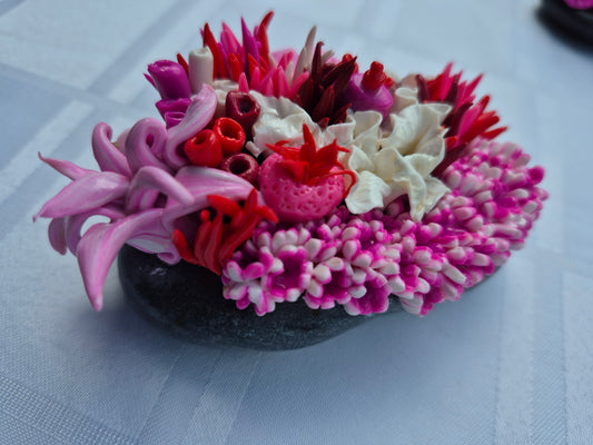 Pinks and red Marine Stone